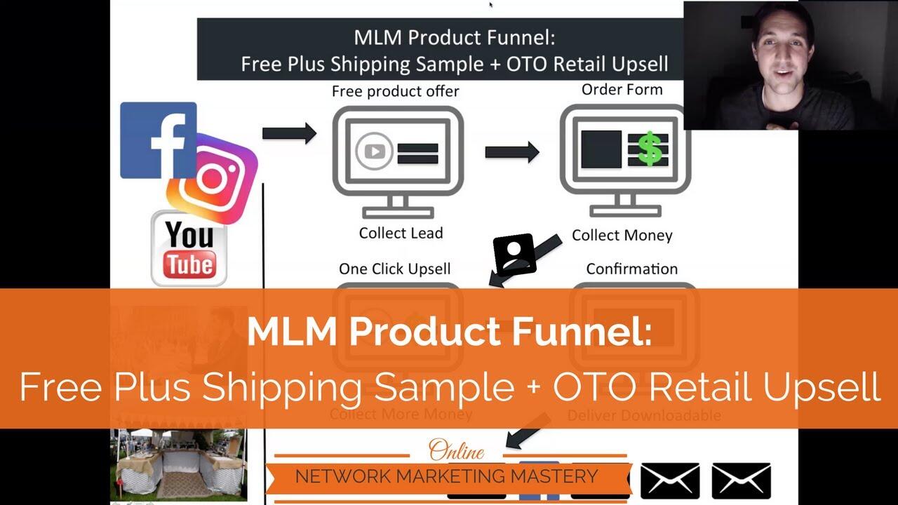 Clickfunnels MLM Product Funnel For Network Marketing - Sample Free Plus Shipping Offer 1 maxresdefault 120 compress