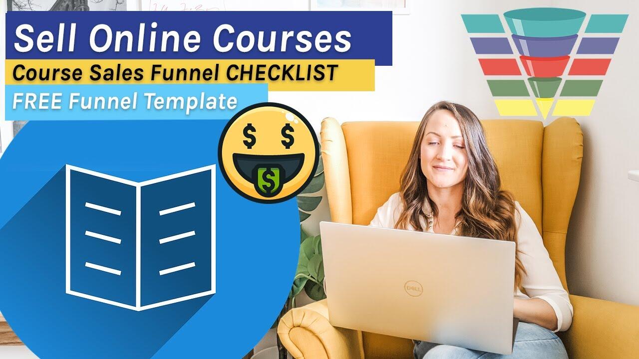 How To Sell Online Courses Course Sales Funnel FREE Checklist & Funnel Template 1 maxresdefault 52 compress