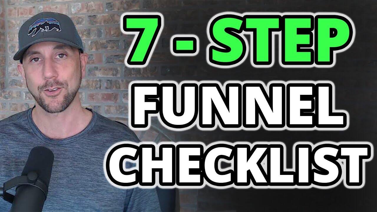 7 Step Sales Funnel Checklist - How To Launch A Million Dollar Funnel 1 maxresdefault 73 compress
