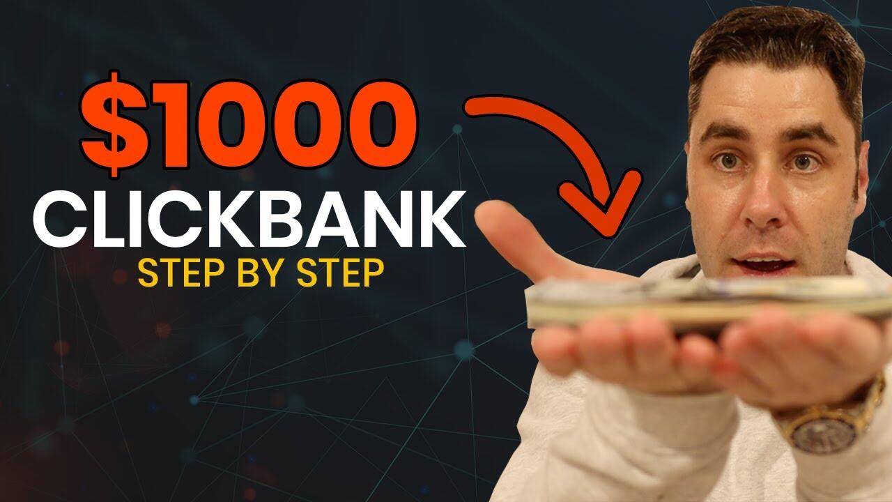 Fast Way To Make Your First $1000 With Clickbank For Beginners (Step by Step) 7 maxresdefault 107 compress