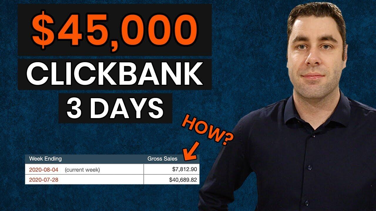 I Made $45,000 In 3 Days On Clickbank: Step By Step Beginners Tutorial (PROOF) 6 maxresdefault 77 compress