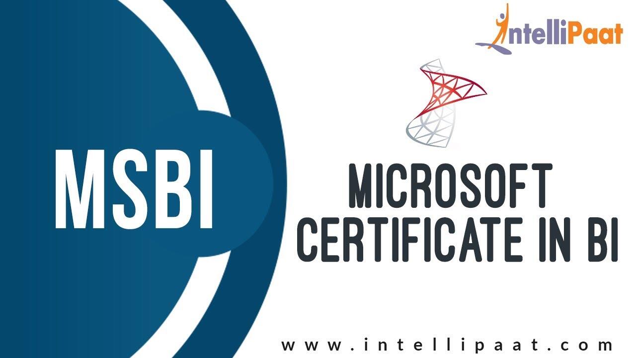 Microsoft Certification in BI | MSBI Tutorial | Online MSBI Training | Intellipaat 9 maxresdefault 139 compress