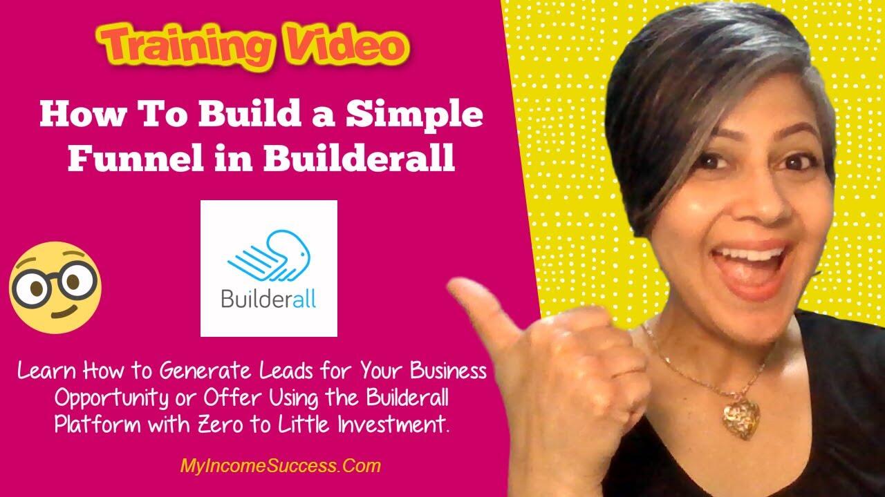 How To Build A Simple Lead Generation Funnel in Builderall for FREE...And in only a few minutes! 3 maxresdefault 84 compress