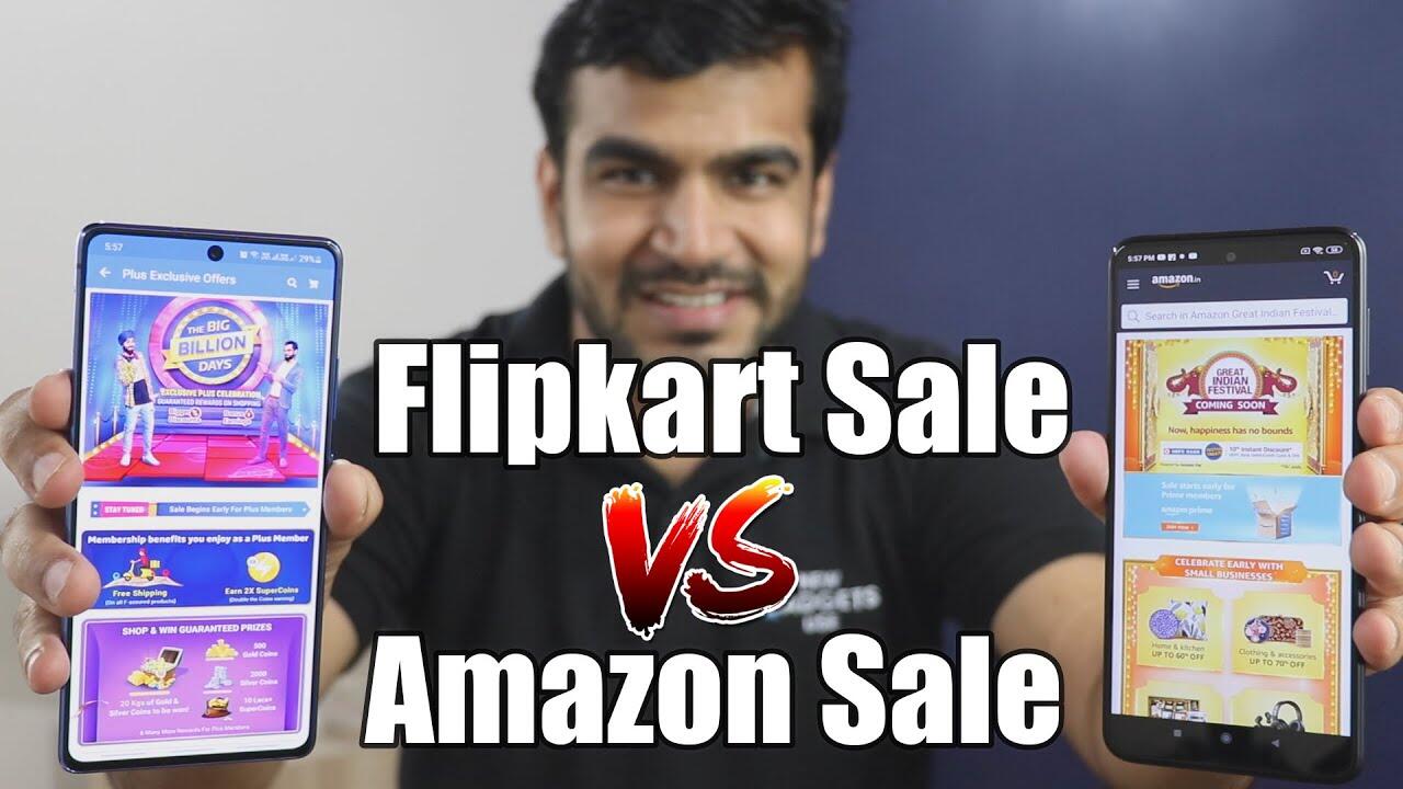 Flipkart Big Billion Sale vs Amazon Indian Festival Sale Comparision !! Konsi Website Pr Better Deal 7 maxresdefault 106 compress