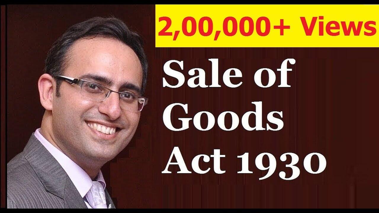 Introduction to Sale of Goods Act 1930-(Part 1) 7 maxresdefault 104 compress