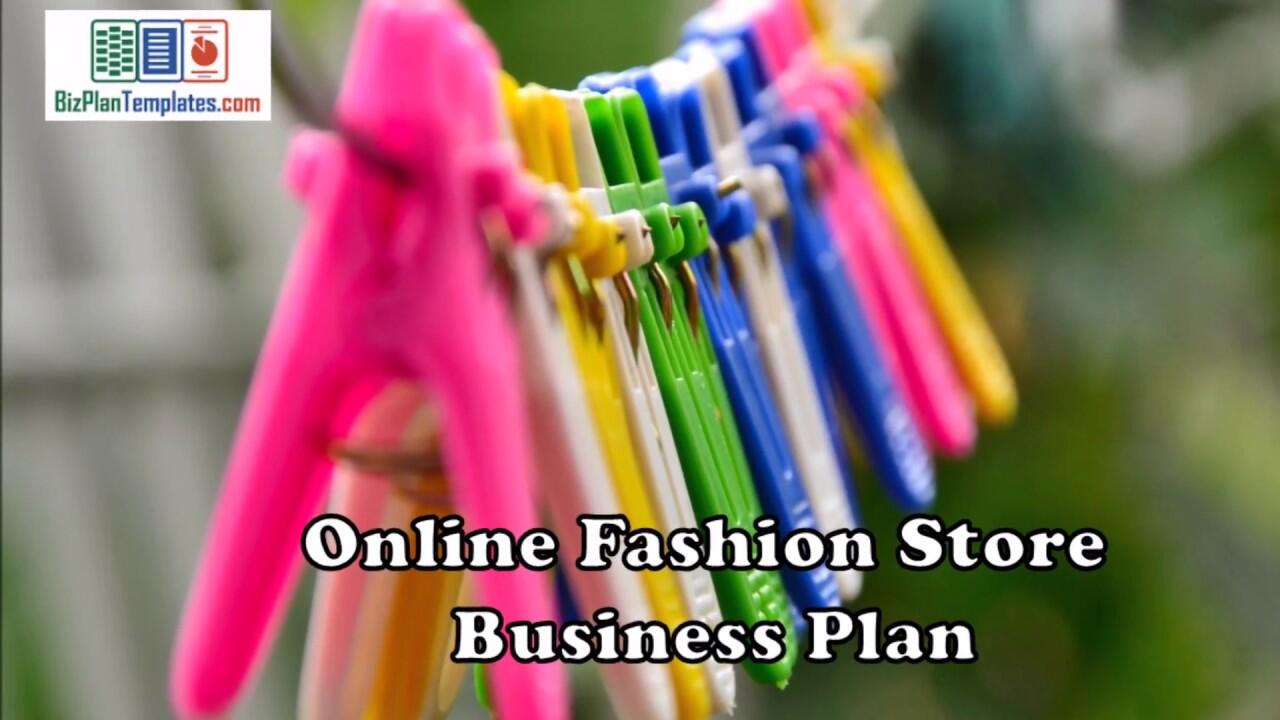online fashion store business plan - template with example sample 1 maxresdefault 16 compress