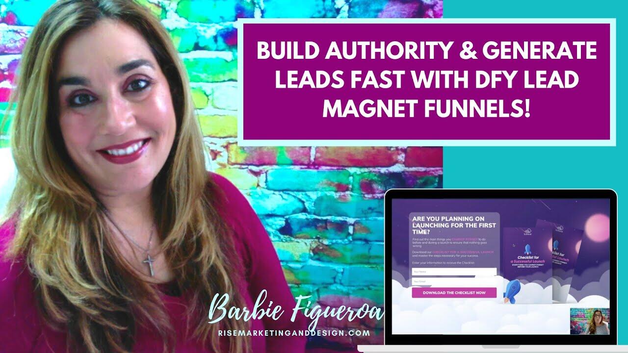 BUILD AUTHORITY Generate Leads w/Done-For-You DFY Lead Magnet Funnels | Product Launch Checklist PLR 1 maxresdefault 137 compress