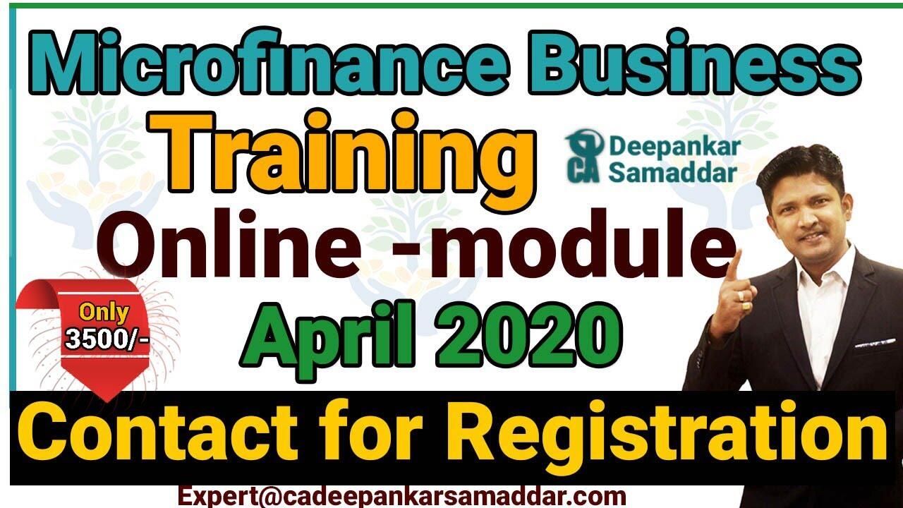Microfinance Business Training online - module April 2020 Contact for Registration only 3500/- 1 maxresdefault 146 compress