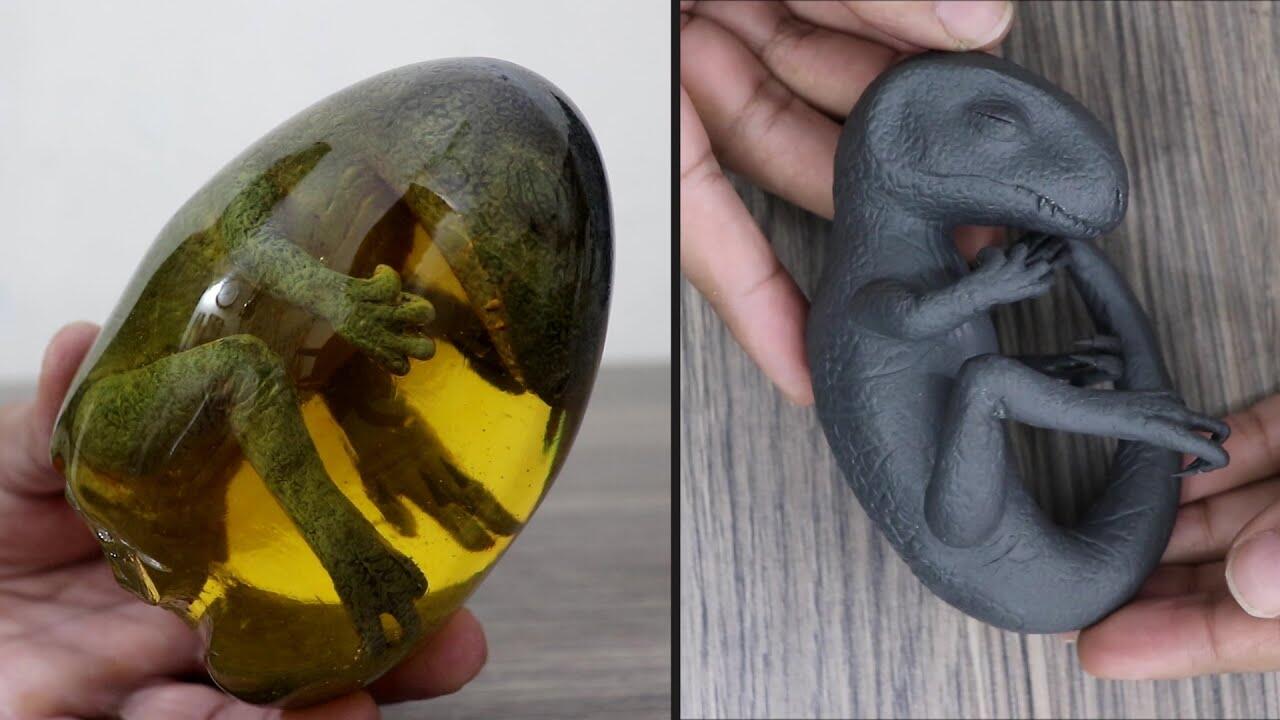 How to Make Dinosaur in Amber | Resin Art 1 maxresdefault 165 compress
