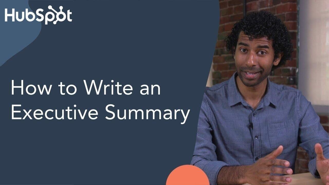How to Write an Executive Summary - (Step by Step) 6 maxresdefault 56 compress
