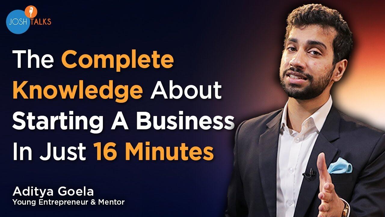 How To Start An Online Business With No Money? | Aditya Goela | Josh Talks 6 maxresdefault compress