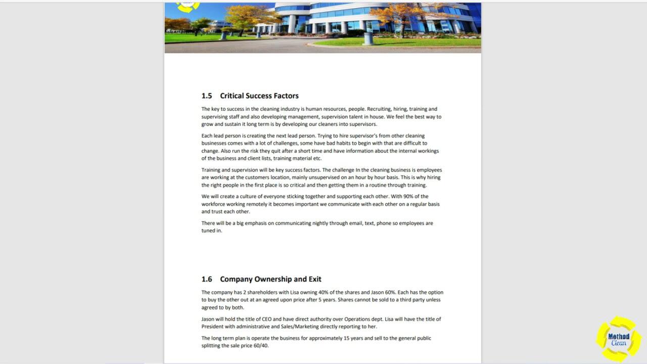Sample Business Plan for Janitorial Services & Commercial Cleaning Businesses (master template) 1 1636323819 maxresdefault compress