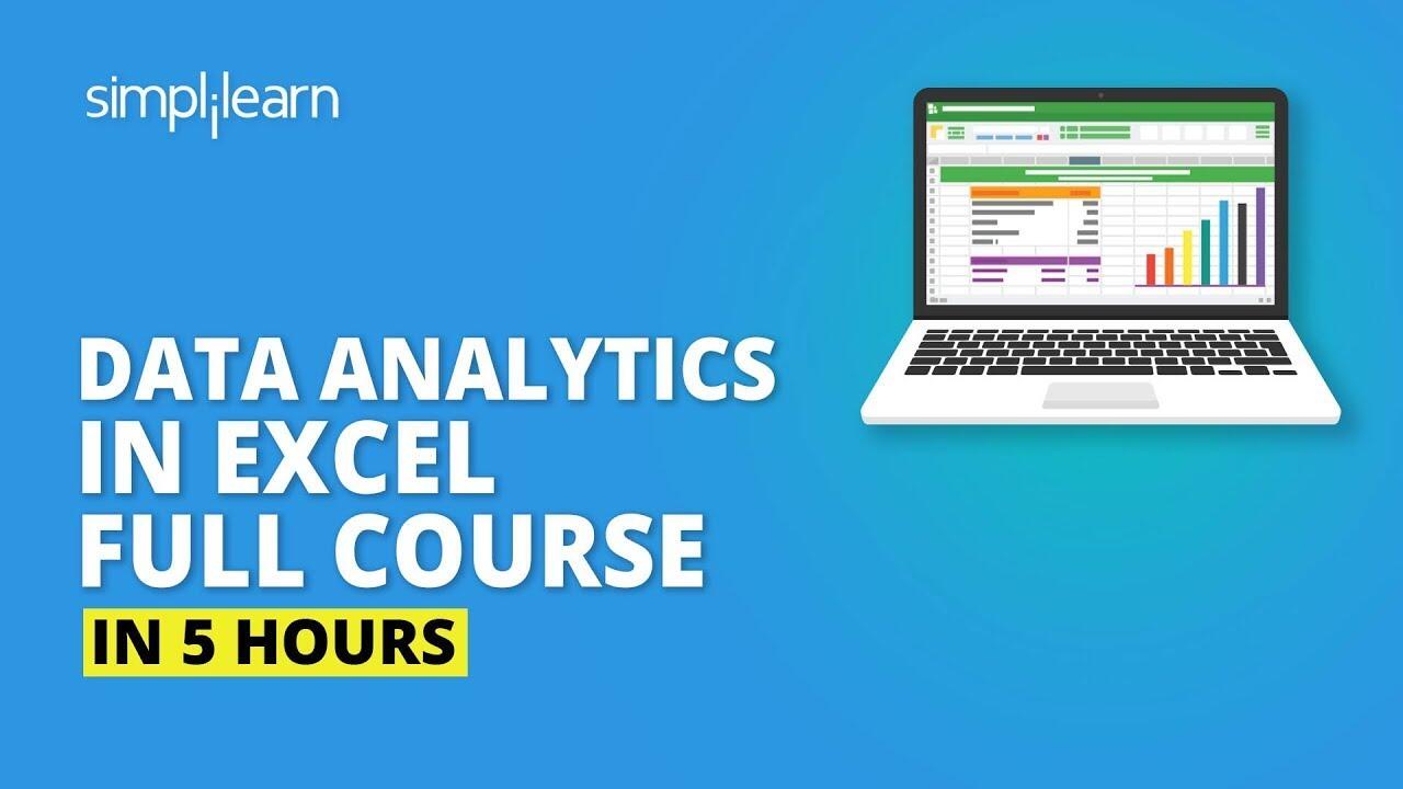 Data Analytics In Excel Full Course | Data Analytics Course For Beginners | Simplilearn 4 1639015326 maxresdefault compress