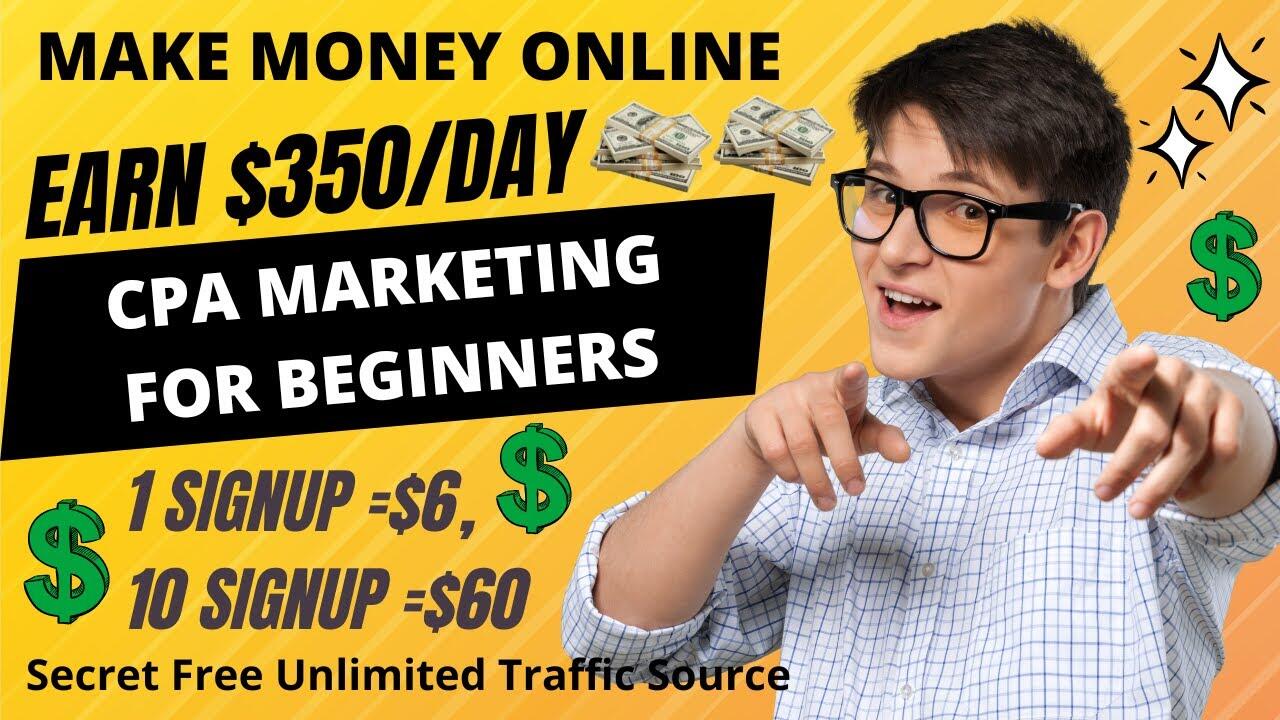 Earn $350/Day|Secret Traffic| CPA marketing course |CPA Marketing For Beginners |CPA marketing 2022 6