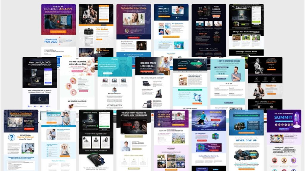 🔴Get 64 Clickfunnels Sales Funnel Templates For FREE!