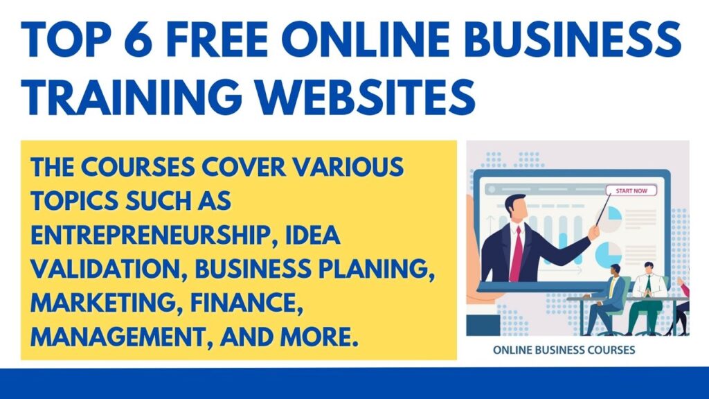 Top 6 Free Online Business Training Websites for Entrepreneurs - MSNE Chennai 1 1683116932 maxresdefault