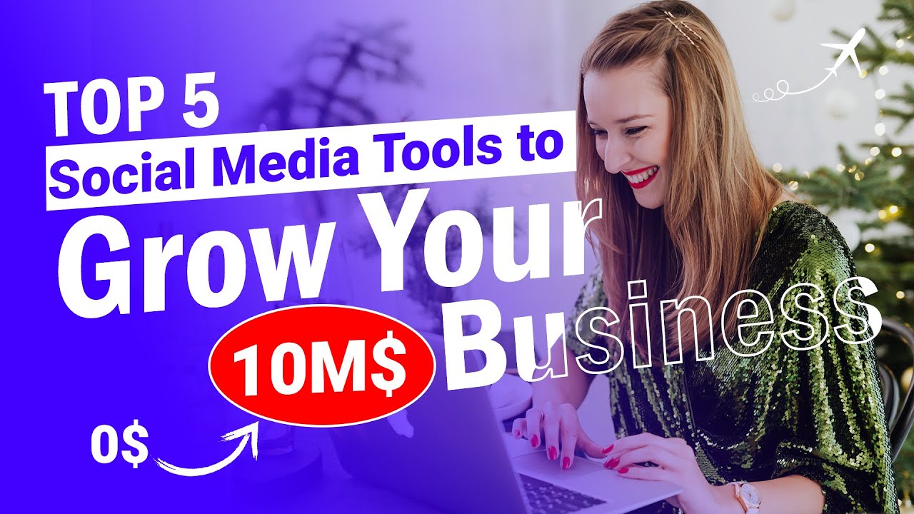 Top 5 Social Media Tools To Grow your business online 2023 | business strategy 2023 DigitPad Promo 1