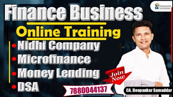 Finance Business 30 Days Online Training | NIDHI MF DSA ML