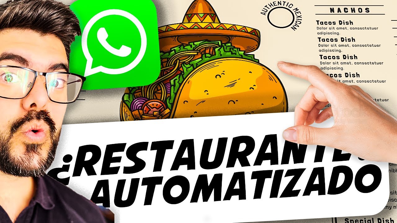 DESCUBRE cómo automatizar un Restaurante con ChatGPT y Whatsapp (chatbot)