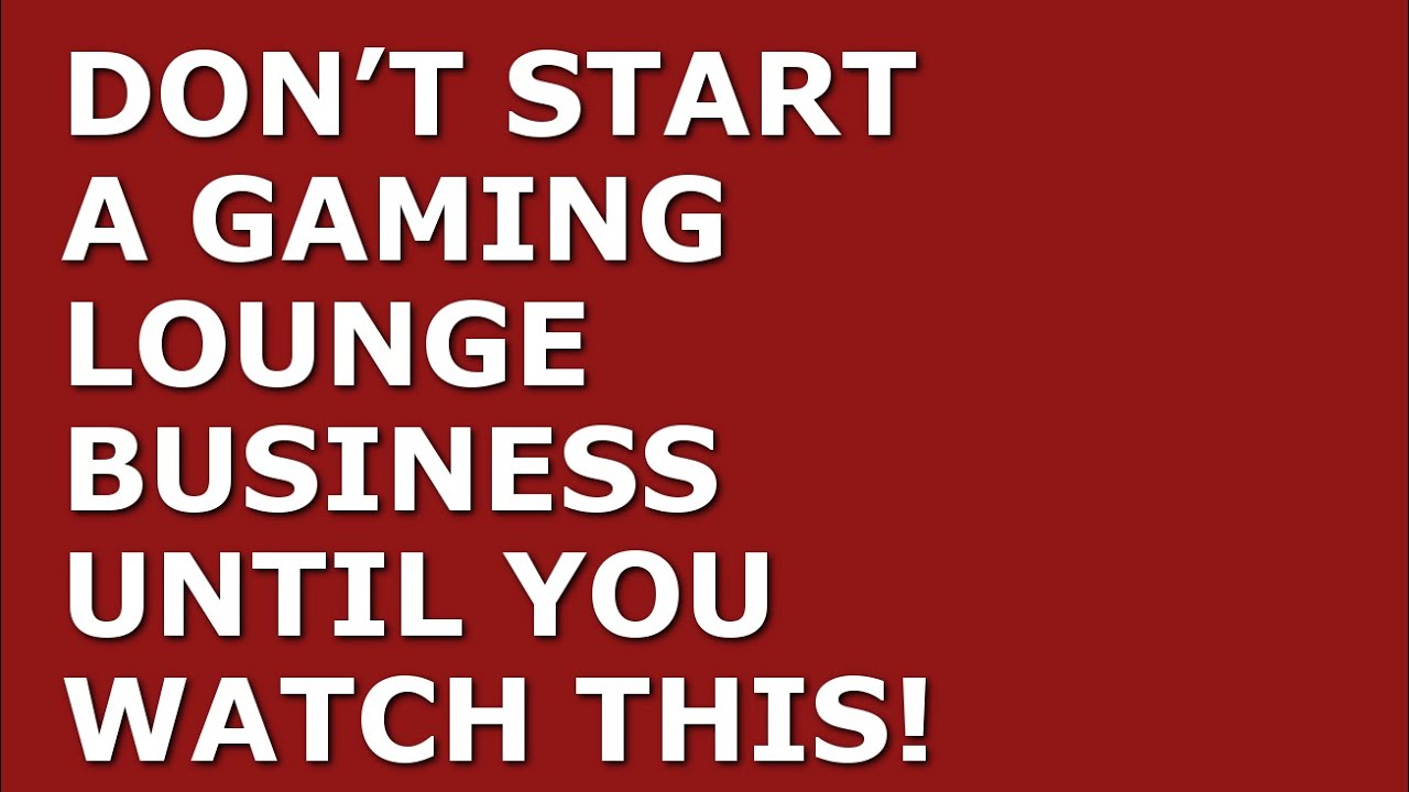 How to Start a Gaming Lounge Business | Free Gaming Lounge Business Plan Template Included 1 How to Start a Gaming Lounge Business | Free Gaming Lounge Business Plan Template Included