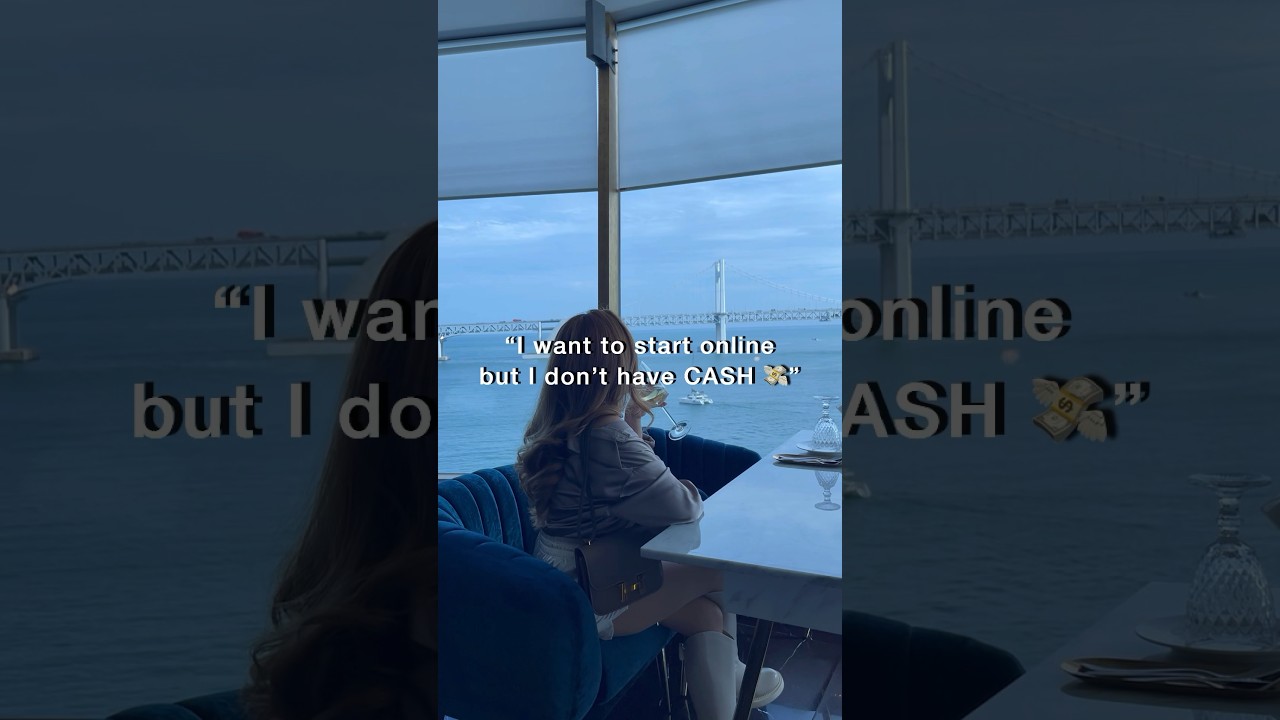 I want to start online business but I dont have cash? Okay, I got you so here’s my tip. 💸