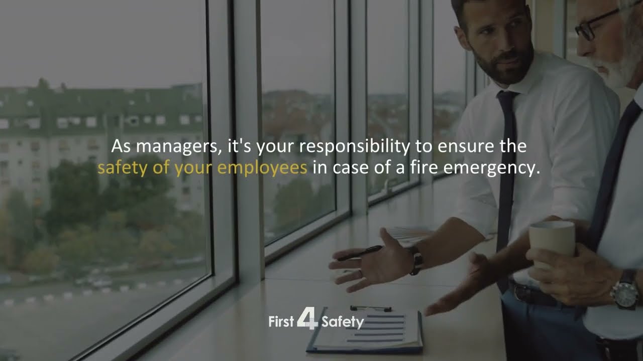 First 4 Safety - Fire Safety for Managers Online Training Course 1 First 4 Safety - Fire Safety for Managers Online Training Course