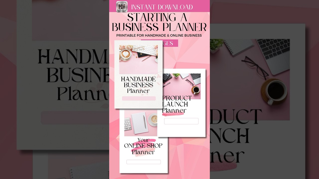 Pluto Designs Studio Girl Boss Start Your Business Planner Template #digitaldesigns 1 Pluto Designs Studio Girl Boss Start Your Business Planner Template #digitaldesigns