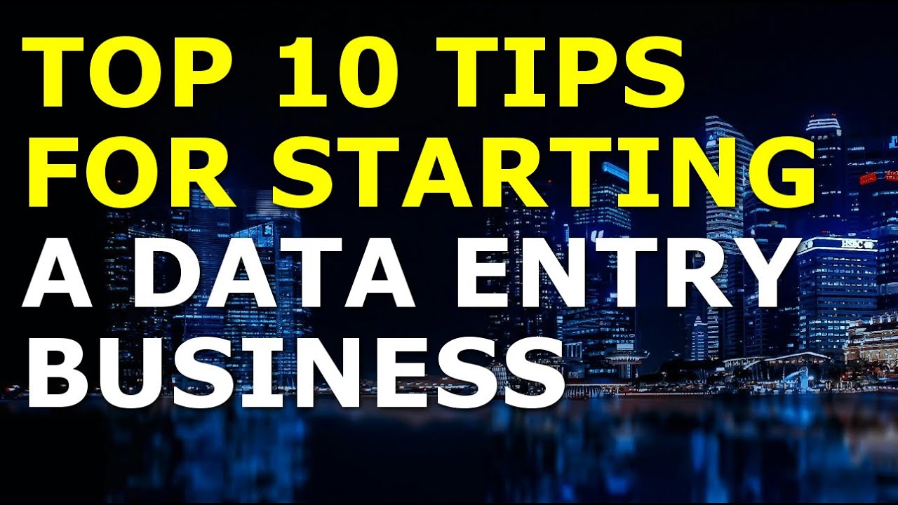 Starting a Data Entry Business Tips | Free Data Entry Business Plan Template Included 1 Starting a Data Entry Business Tips | Free Data Entry Business Plan Template Included