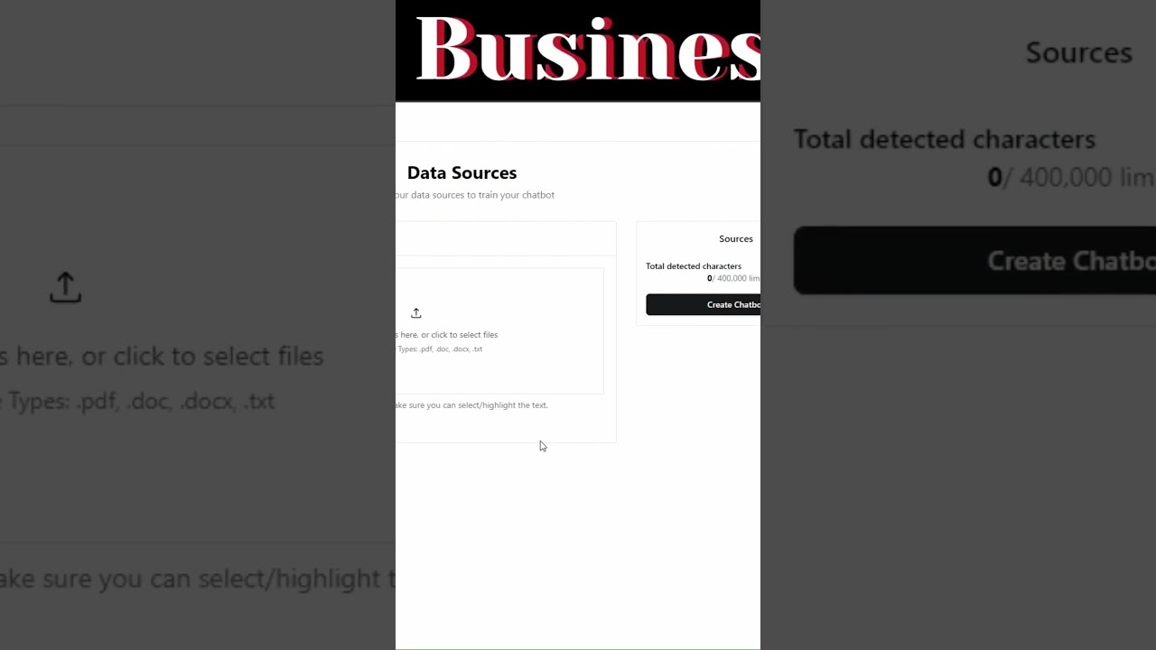 How to Train Your AI Chatbot with Google Docs, PDFs, Texts and Word Documents #ai #shorts #aitools 1 How to Train Your AI Chatbot with Google Docs, PDFs, Texts and Word Documents #ai #shorts #aitools