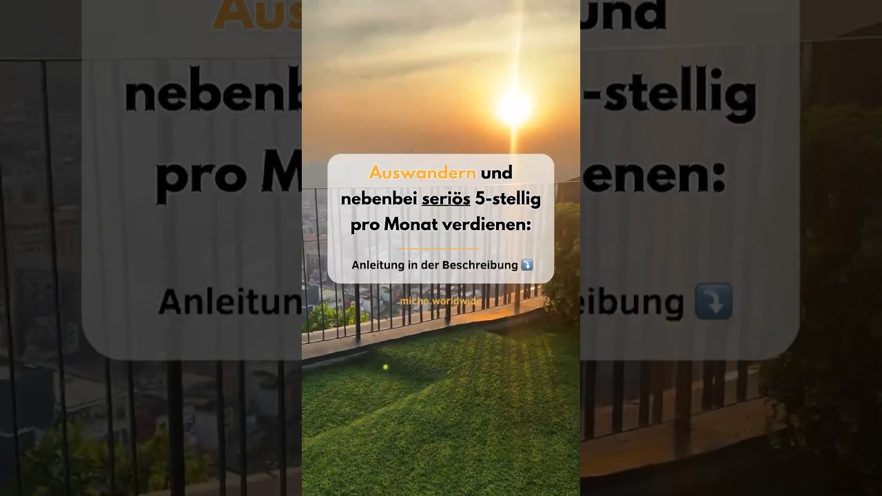 Meine Freiheits-Formel: Automatisierte Online Kurse + Sales Funnel = 10k im Monat & Beach-Life 🏄‍♂️