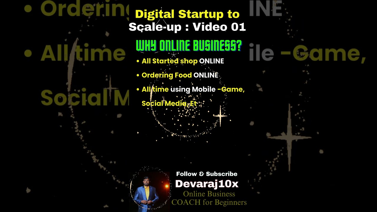 How to start online Business? Digital Startup to Scaleup Video 1 #onlinemoneymaking #earnmoneyonline