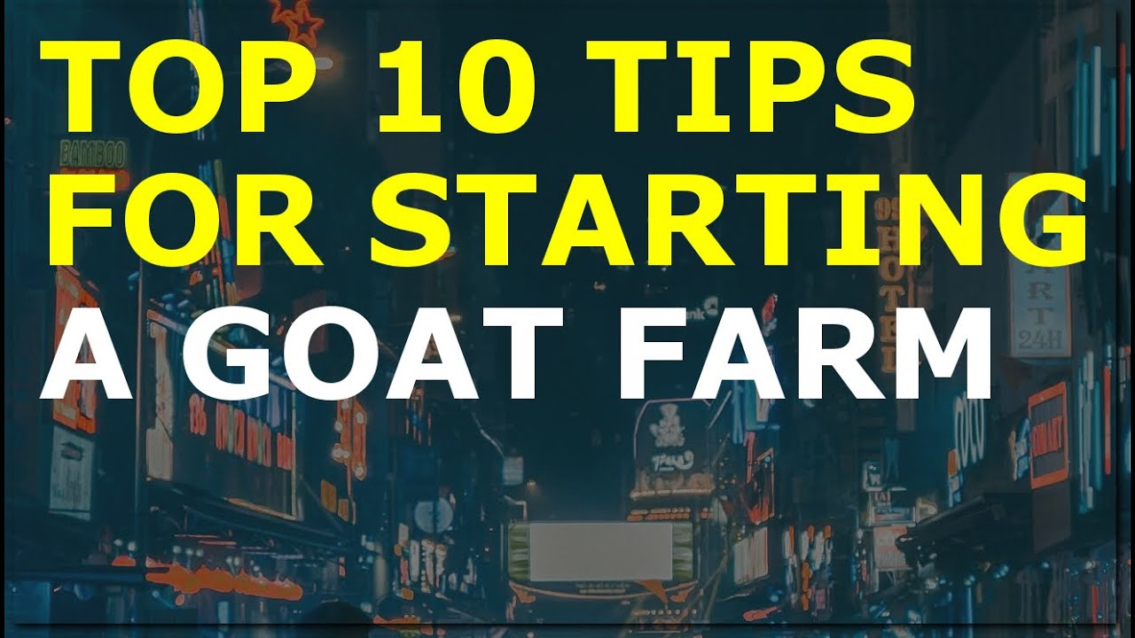 How to Start a Goat Farming Business | Free Goat Farming Business Plan Template Included 1 How to Start a Goat Farming Business | Free Goat Farming Business Plan Template Included