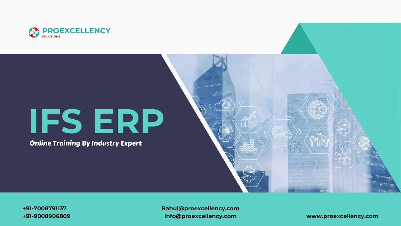 IFS ERP Online Training | Learn from industry expert 1 IFS ERP Online Training | Learn from industry expert