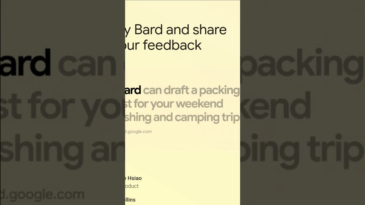 101 Google Launches BARD AI Chatbot To Compete With ChatGPT Who will win the AI race #ai #aitools 1 101 Google Launches BARD AI Chatbot To Compete With ChatGPT Who will win the AI race #ai #aitools