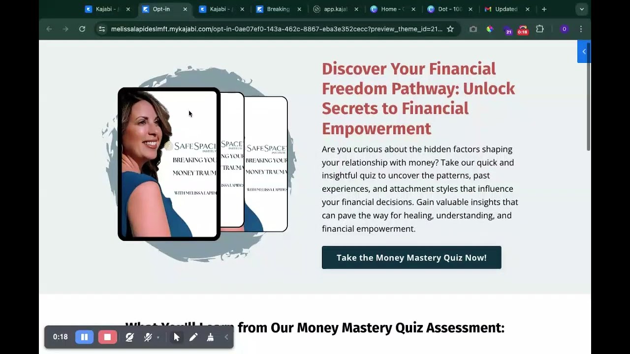 Kajabi Online Course Sales Funnel