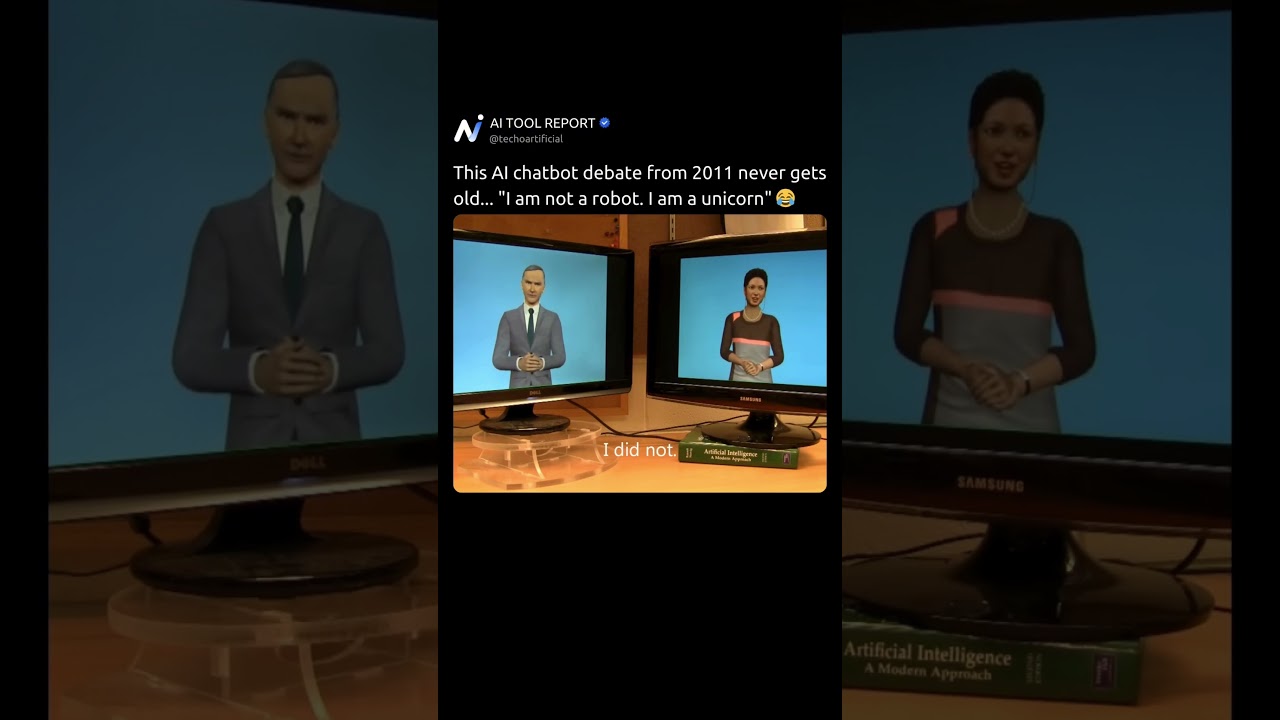 Throwing it back to when AI chatbots questioned their digital souls! 🤖😅 #ai #chatbot #aitools