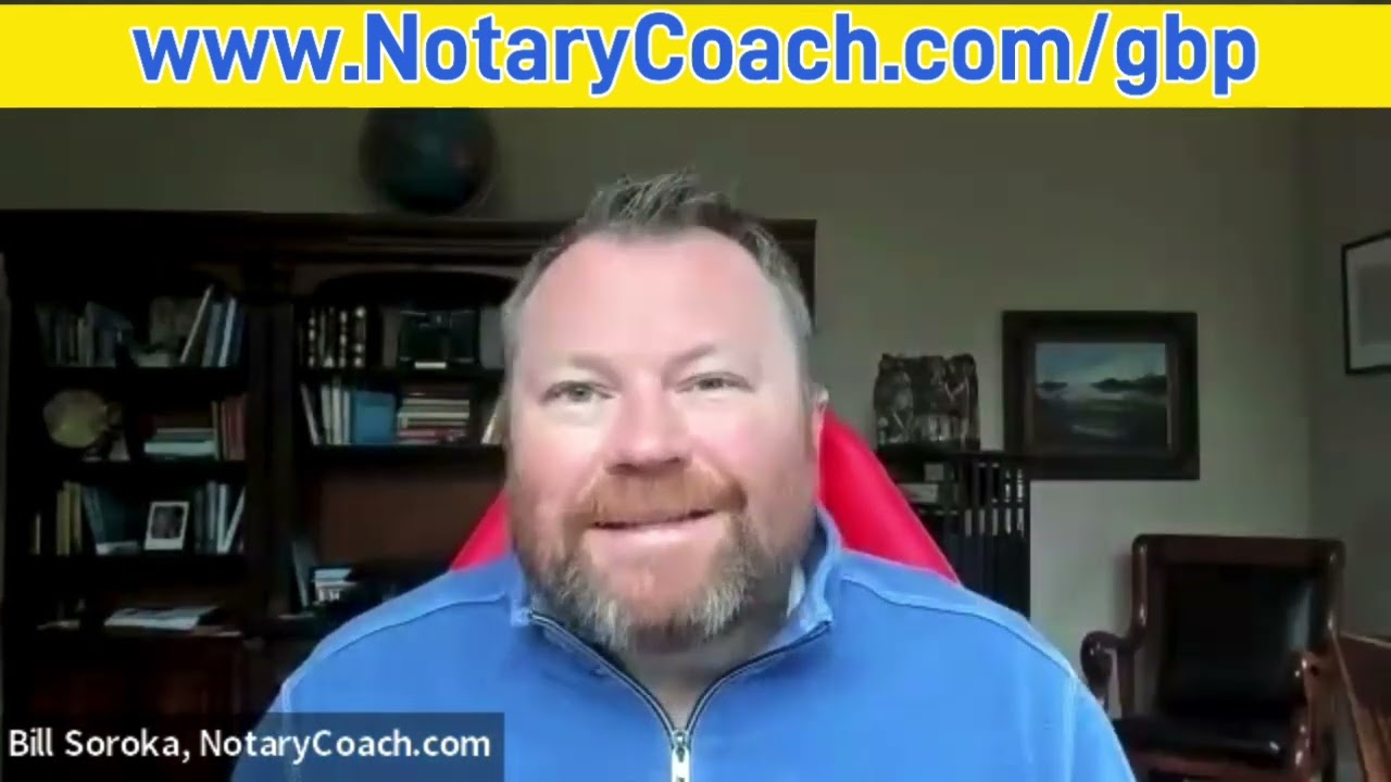 Google Business Profile Training for Mobile Notaries- The Ultimate Online Course with Jim Allen