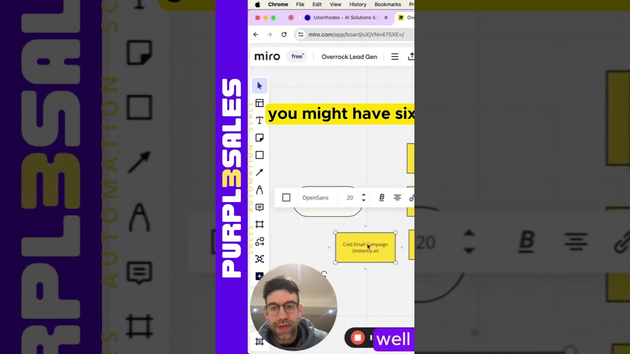 CHAOS! Mastering Multi Channel Lead Gen!  #sales #salesfunnel #salestraining #shorts #fyp