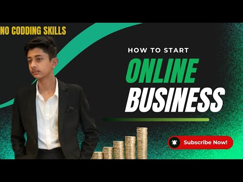 how to start online business without any codding skills