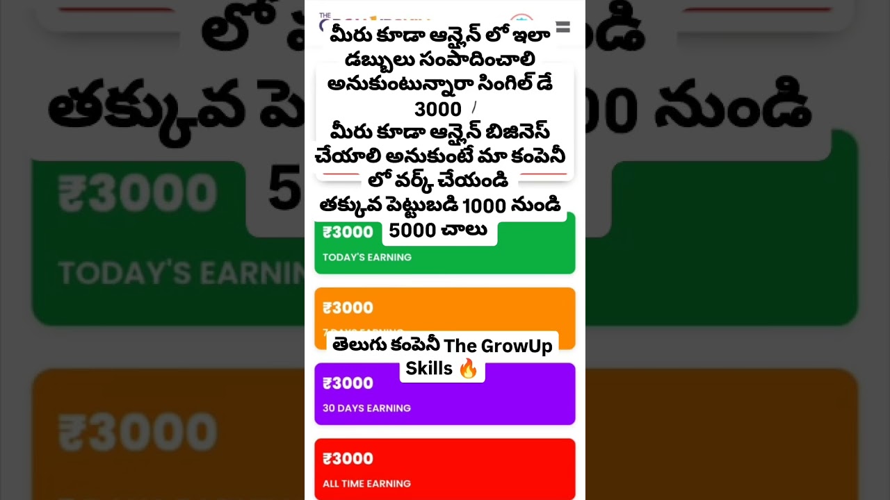 How Start Online Business Low Investment In Telugu