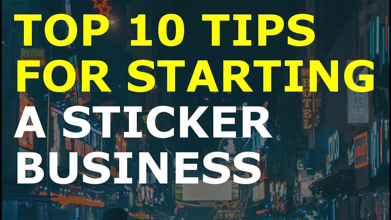 How to Start a Sticker Business | Free Sticker Business Plan Template Included 1 How to Start a Sticker Business | Free Sticker Business Plan Template Included