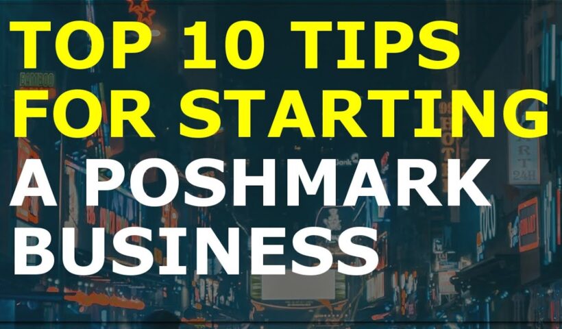 How to Start a Poshmark Business | Free Poshmark Business Plan Template Included