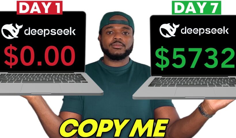 How To Earn $150/Day Online With a Laptop Using DEEPSEEK AI (Beginners)
