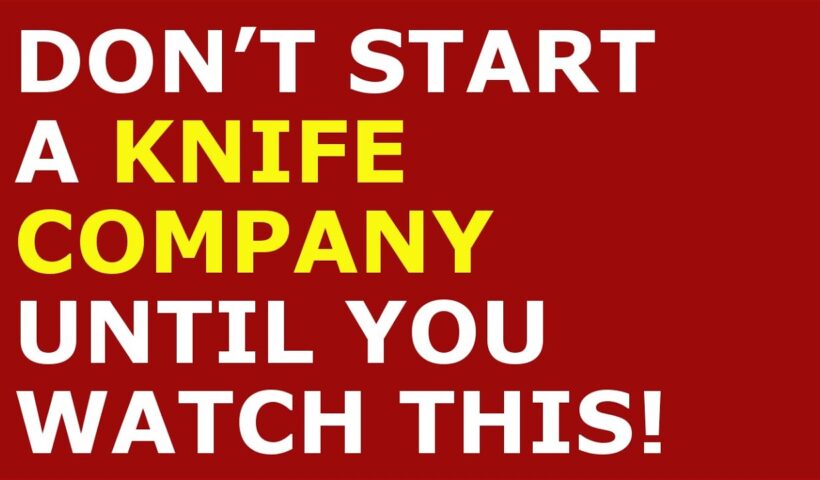 How to Start a Knife Company Business | Free Knife Company Business Plan Template Included
