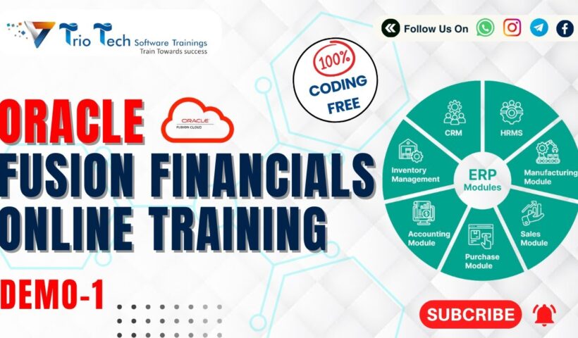 Oracle Fusion Financials Cloud Online | Oracle Fusion Financials Training- Demo-1