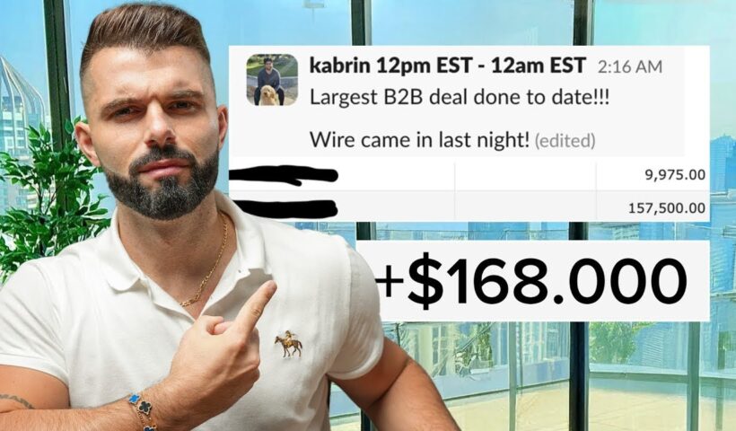 How He Made Your Yearly Salary With 1 Order (As a Beginner)