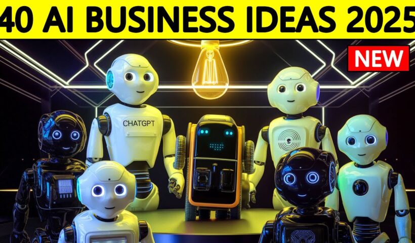 40 AI Business Ideas to Start a Business in 2025