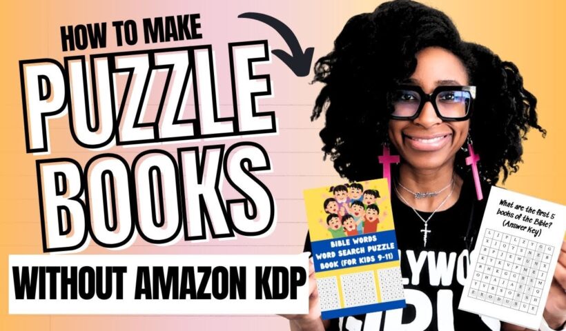 HOW TO CREATE & SELL PUZZLE BOOKS (WITHOUT USING AMAZON KDP) | Word Search Puzzle With Canva AI 2025