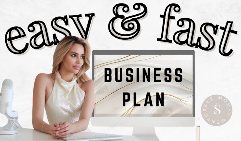 How to Write A Business Plan With AI STEP BY STEP | Over the shoulder training Her Money Mentor