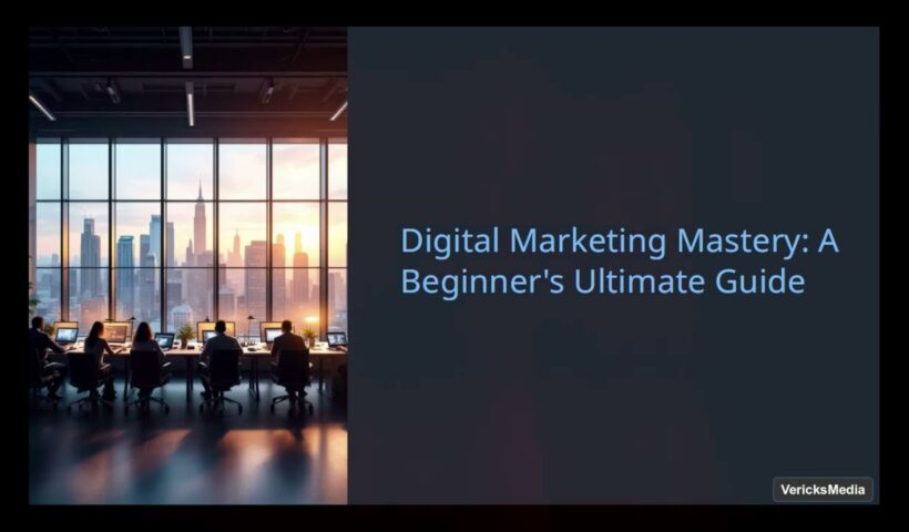 Digital Marketing for Beginners 2025: Step-by-Step Guide to Grow Your Business Online (FREE Course)
